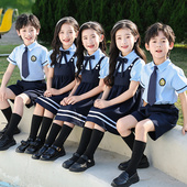 一年级儿童班服幼儿园毕业园服定制 英伦风套装 小学生校服夏季 短袖