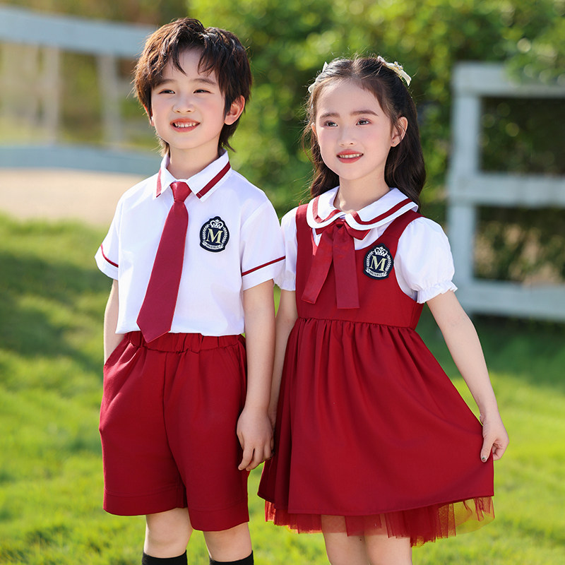 六一儿童合唱演出服小学生诗歌朗诵舞台表演服幼儿园礼服毕业班服
