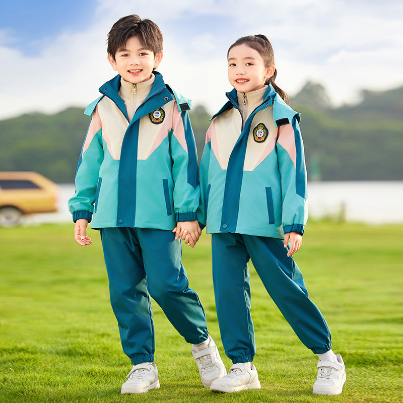 纯色幼儿园服幼儿园服春秋