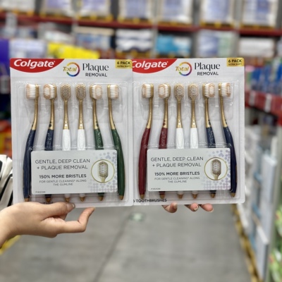 山姆Colgate高露洁软毛宽头牙刷