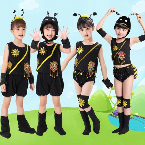 六一动物昆虫蚂蚁少儿演出服