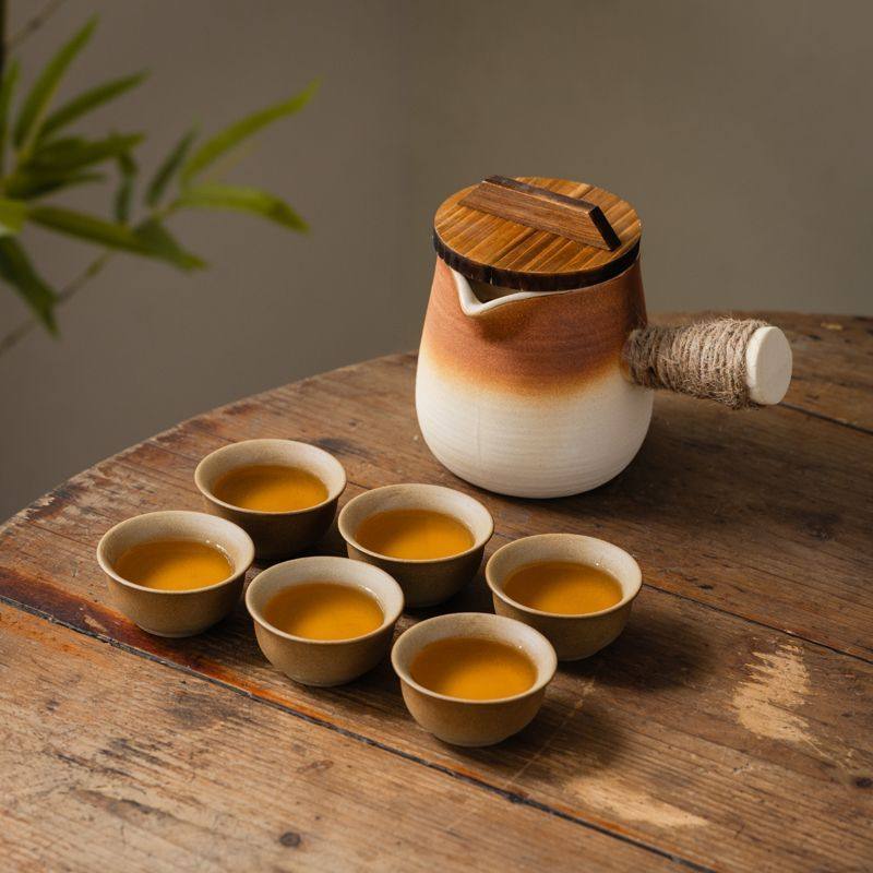 罐罐壶可明火干烧烤奶罐煮茶壶陶瓷户外围炉煮茶便携包炒茶大容量,餐饮具,茶壶,淘宝优惠券,粉丝福利购,淘宝优惠卷