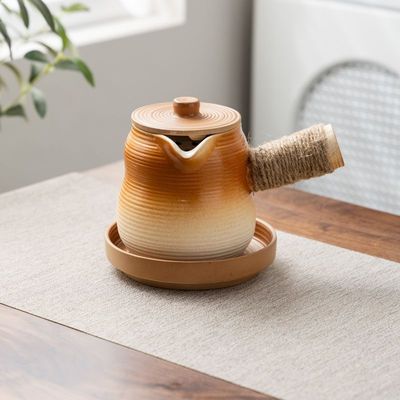 罐罐壶可明火干烧烤奶罐煮茶壶陶瓷户外便携包炒茶大容量围炉煮茶