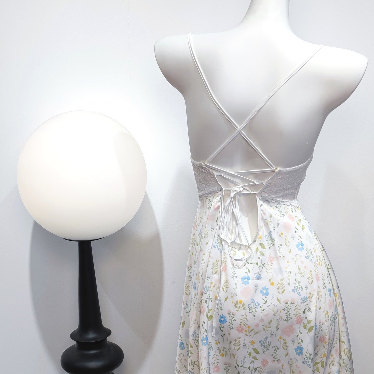 性感冰丝碎花睡衣女新款夏季薄款带胸垫纯欲风感睡裙复古吊带,女士内衣/男士内衣/家居服,睡袍/浴袍,淘宝优惠券,粉丝福利购,淘宝优惠卷