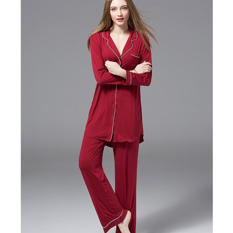 四季款莫代尔长袖睡裙长裤性感睡衣套装大码胖MM男友风家居服薄,女士内衣/男士内衣/家居服,睡袍/浴袍,淘宝优惠券,粉丝福利购,淘宝优惠卷