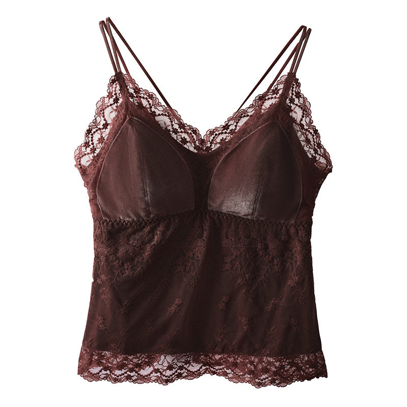 冬季蕾丝新款吊带美背新款保暖秋冬时尚背心打底内衣女士内搭,女士内衣/男士内衣/家居服,保暖背心,淘宝优惠券,粉丝福利购,淘宝优惠卷