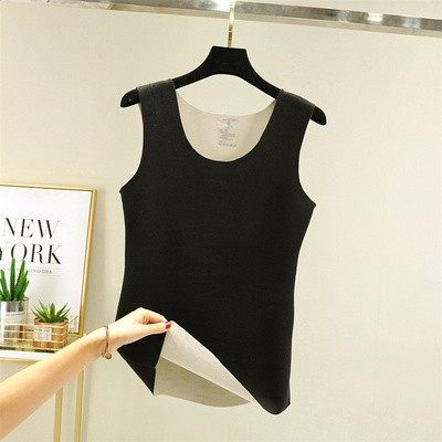 德绒发热背心女秋冬无痕内搭吊带磨毛加绒加厚保暖内穿贴身打底衫,女士内衣/男士内衣/家居服,保暖背心,淘宝优惠券,粉丝福利购,淘宝优惠卷