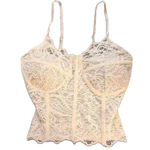 性感内搭带胸垫短款 轻熟吊带背心 吊带小背心 蕾丝美背女法式 2532