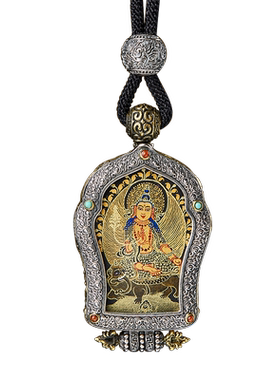 佛牌本命佛吊坠唐卡藏式嘎乌盒