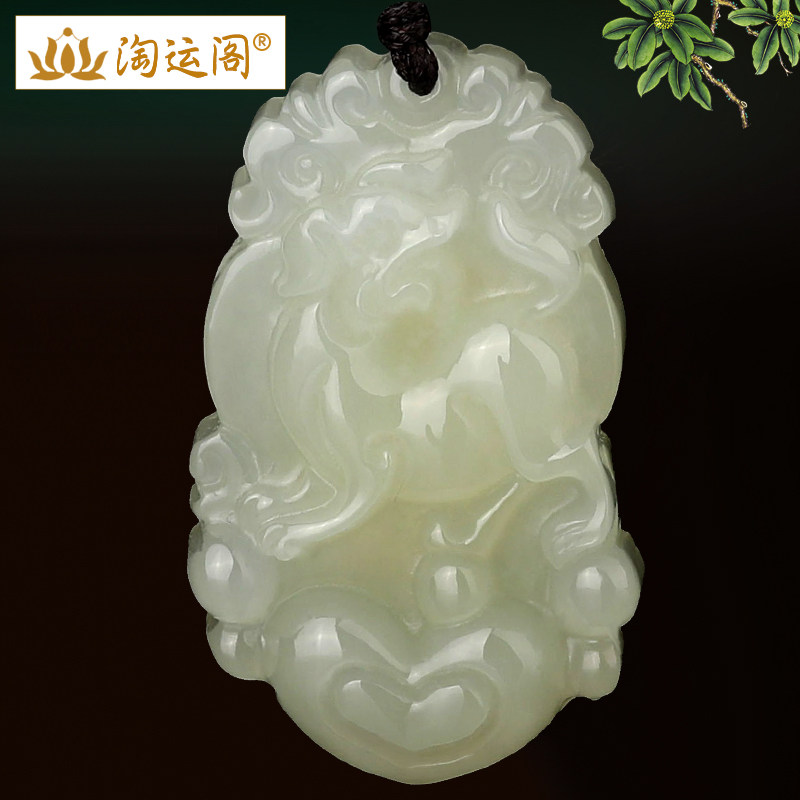 和田玉生肖狗属狗人玉狗吊坠狗型狗形之饰物狗图案随身吉祥物挂坠