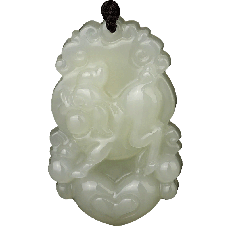 生肖猪和田玉生肖吊坠玉猪吉祥物猪型猪形之饰物猪图案饰品男女款