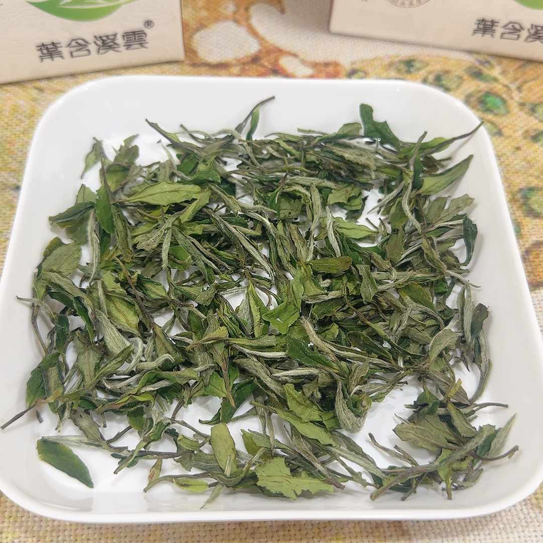 2023年正宗福鼎磻溪白茶头采荒野牡丹华茶一号日晒荒野老树散茶