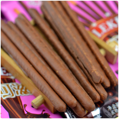 大礼包巧克力涂层儿童饼干棒