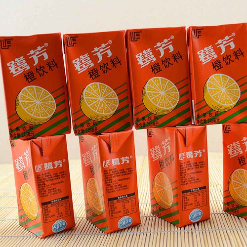 夏季整箱24盒饮品橙汁饮料纸盒装