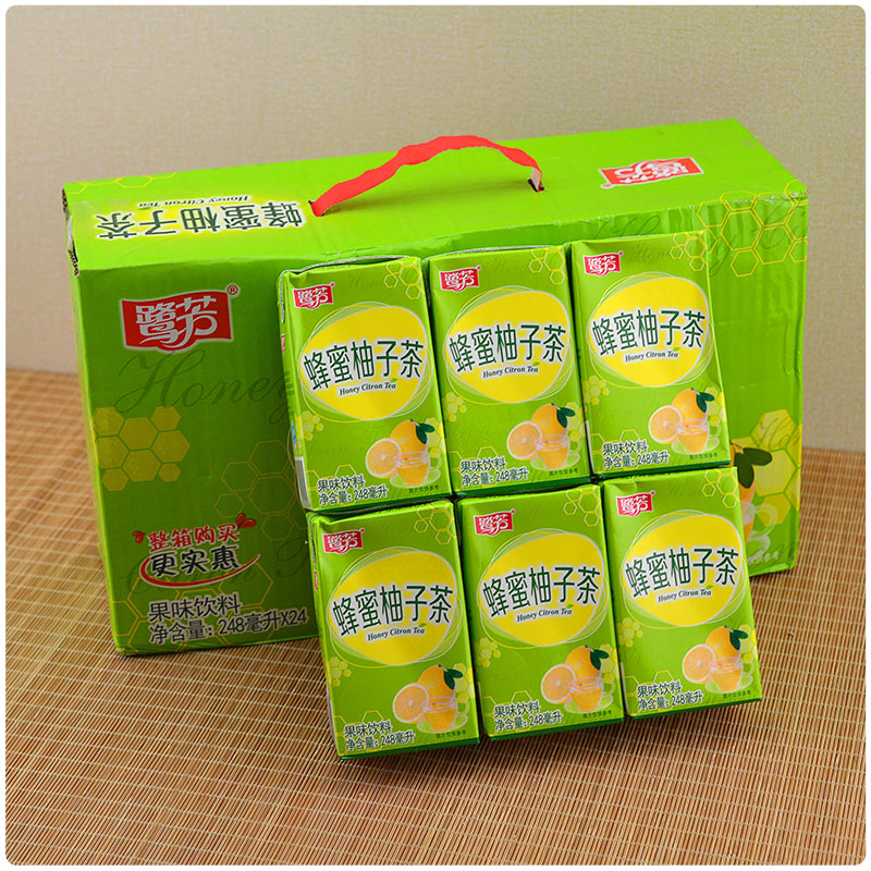 鹭芳福建包邮清凉饮料蜂蜜柚子茶