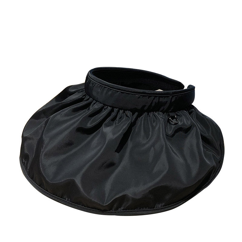 HONG KONG PURCHASING SHELL EMPTY TOP HATS SUMMER SUNSCREEN HATS SUN HEADBAND HATS OUTDOOR UV PROTECTION LARGE BRIM HATS