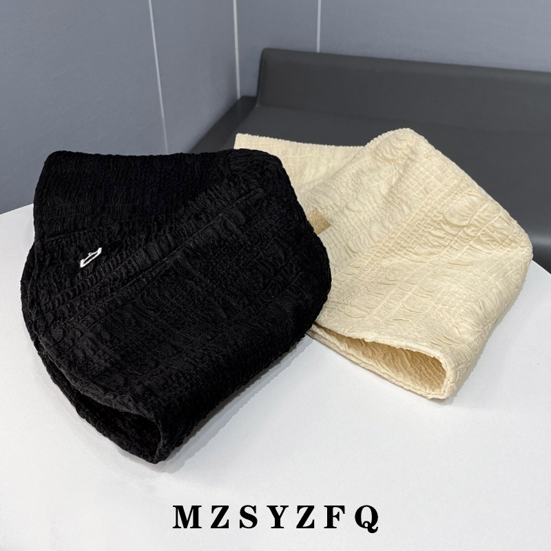 HONG KONG PURCHASING KOREAN VERSION OF INS PLEATED EMBROIDERY D LETTER FISHERMAN HAT WOMENS SPRING AND AUTUMN VERSATILE FASHION BUCKET BASIN HAT TIDE