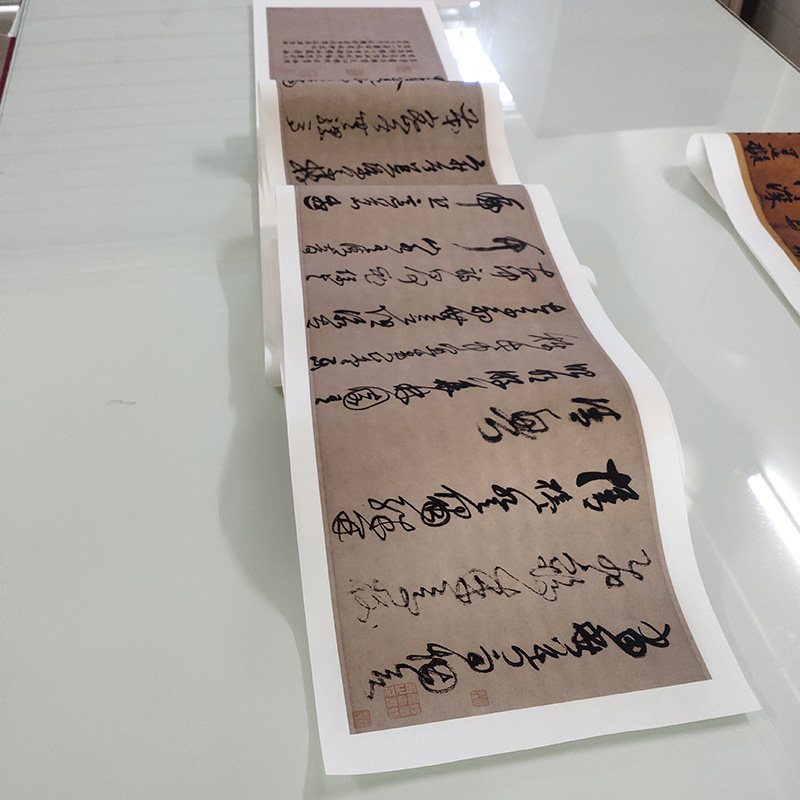 王铎 草书册 狂草 古代名家草书字画长卷高清艺术微喷复制品装饰,家居饰品,书法,淘宝优惠券,粉丝福利购,淘宝优惠卷