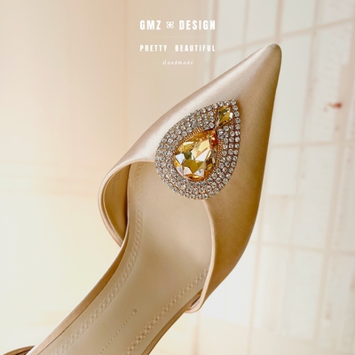 一双装饰品水钻可拆卸鞋夹