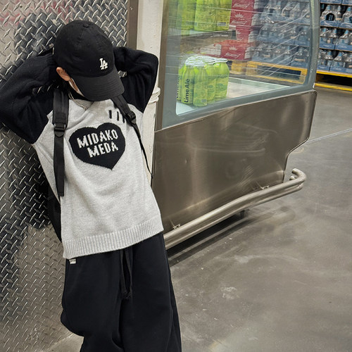 男童套头毛衣针织衫2026春装新款胖宝宝打底衫外穿儿童衣服洋气潮