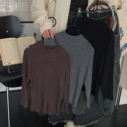 男童毛衣2025年秋冬新款中小儿童酷帅气针织衫男宝宝内搭打底衫潮