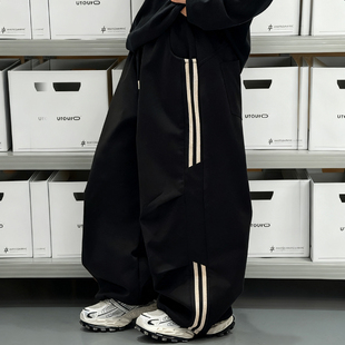 小胖子秋冬休闲裤 男童加绒裤 儿童运动裤 2025新款 洋气中大童 子冬季