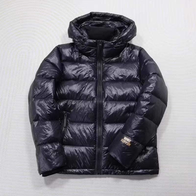 2024冬季新款情侣装黑金款羽绒服