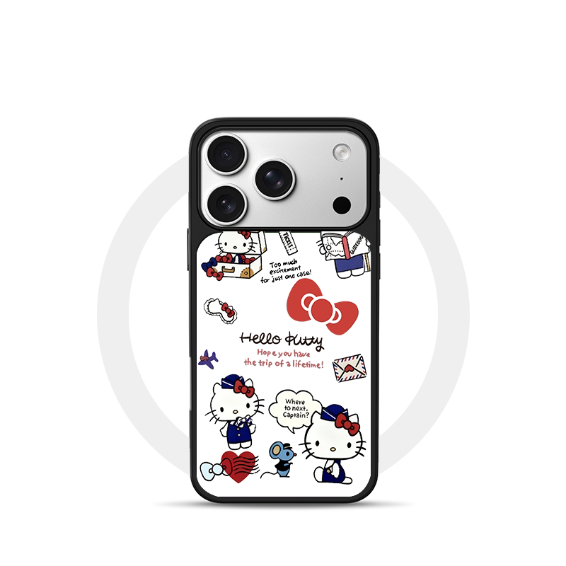 盒子英文KT适用苹果18promax磁吸手机壳潮牌iPhone17promax电镀银新款亚克力软边16个性小米17不撞壳肤感玻璃