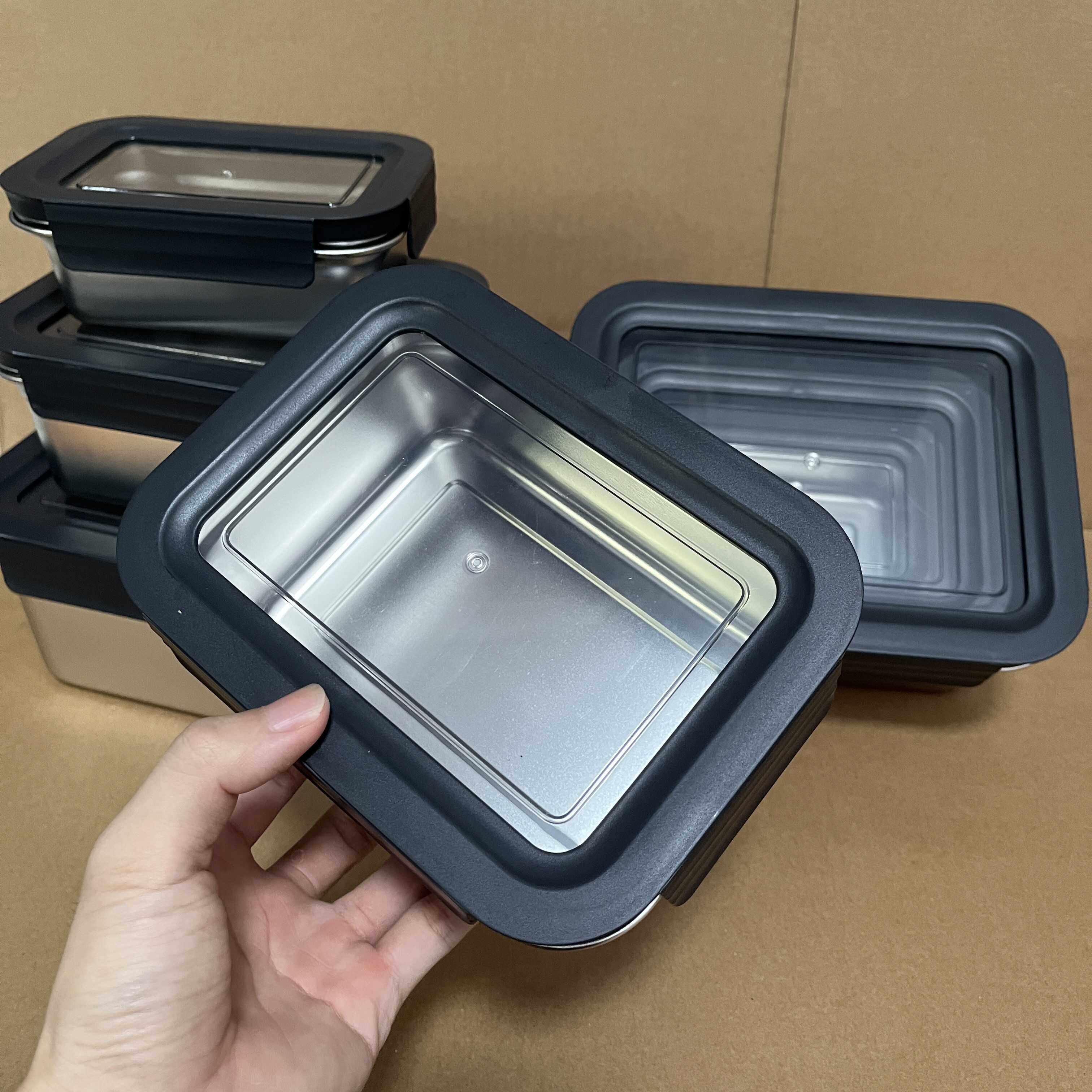 Alin304不锈钢保鲜盒密封大容量冰箱收纳户外餐盒加热饭盒微波炉,餐饮具,保鲜盒,淘宝优惠券,粉丝福利购,淘宝优惠卷