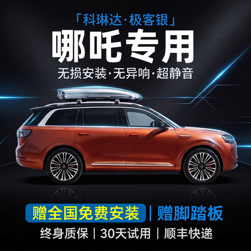 科琳达适用哪吒V/AYA/U/L/X/S/N01汽车顶行李架箱越野车顶行李箱