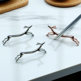 餐厅筷子托架网红筷子垫刀叉勺托架高级感西餐餐具摆件搁筷子勺架