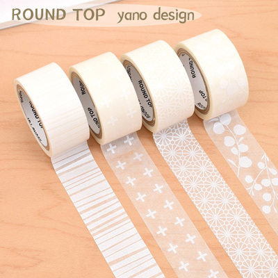 ROUNDTOP和纸胶带手账装饰