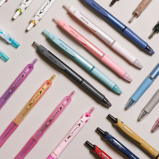 日本百乐Acroball按动式中油笔轻油顺滑圆珠笔低粘度书写笔0.3mm