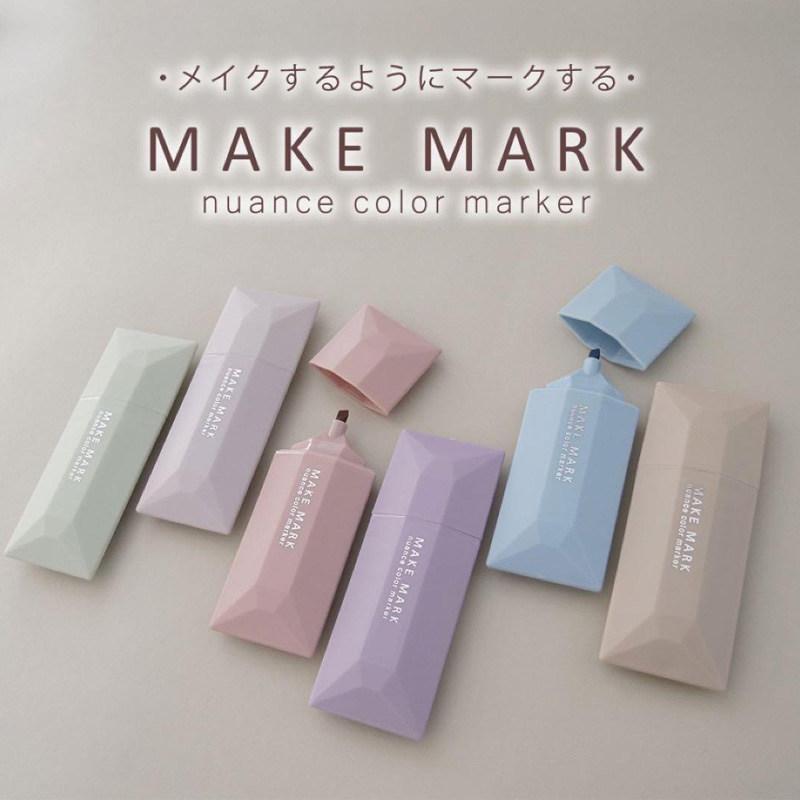 日本sunstar太阳星彩色马克笔make mark学生创意文具用品