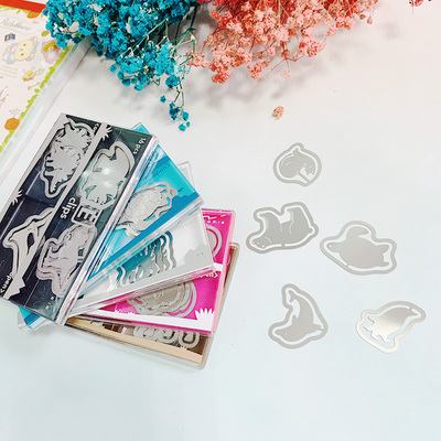 日本midori镂空金属回形针