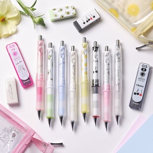 限定日本百乐Dr.Grip防疲劳手握摇摇出铅自动铅笔NICOLA橡皮铅芯