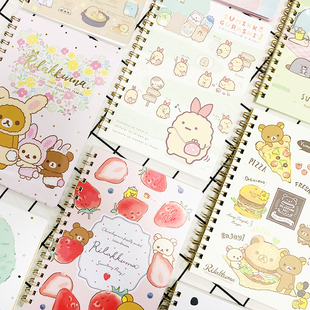 日本文具San-x笔记本 线圈本角落生物 轻松熊 鲸鲨先生 忧伤马戏