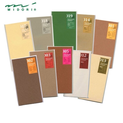 midori旅行者内芯标准笔记本