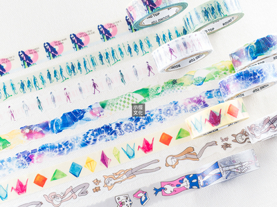 日本 ROUND TOP造型纸胶带 Hallelujah Dx Space Craft系列 8款选