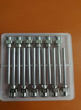 精密全不锈钢针头点胶针头平头针加长粗头8G10G11G12G13G14G针头