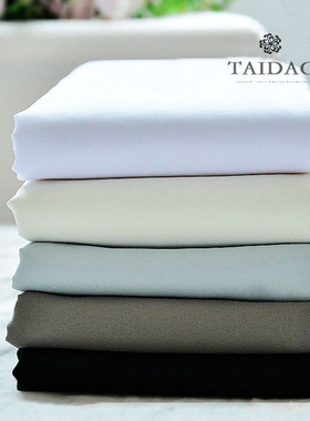 台岛新款白色系列富贵绸婚纱里里料布料服装礼服内衬里衬柔软面料