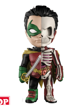 【TOP】]现货 Mighty Jaxx XXRAY 罗宾汉 Robin 手办公仔 潮玩