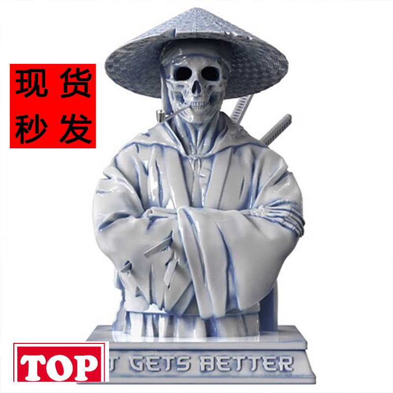 【TOP】MIGHTYJAXX ROB BOWYER MIGHTY JAXX香炉 骷髅武士香炉