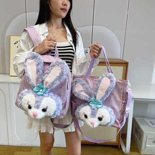 卡通大容量可爱双肩背包兔子背包
