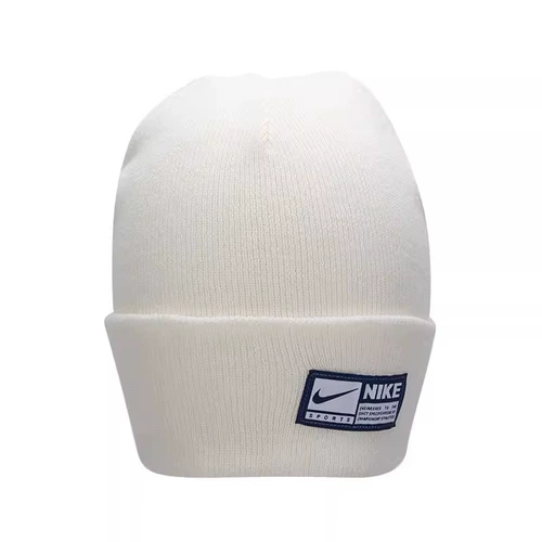 Nike, зимняя удерживающая тепло комфортная мягкая шерстяная вязаная шапка