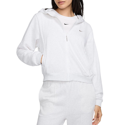 Nike耐克针织夹克女连帽衫宽松休闲运动法式毛圈外套FN2420-051