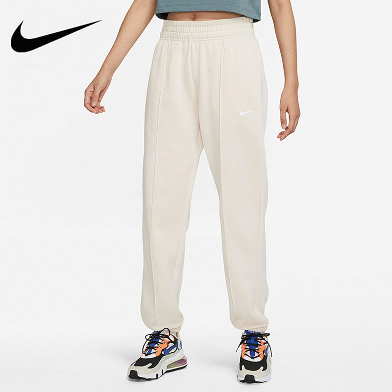 耐克nike女裤新款宽松加绒收口