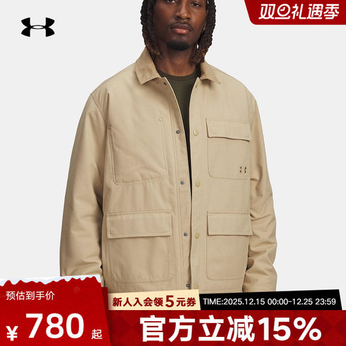 安德玛夹克男士秋冬Expanse Utility运动休闲夹棉外套6000882-234
