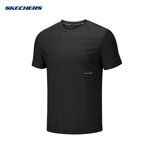 Skechers斯凯奇26夏季男士运动休闲经典百搭圆领短袖T恤 P226M088