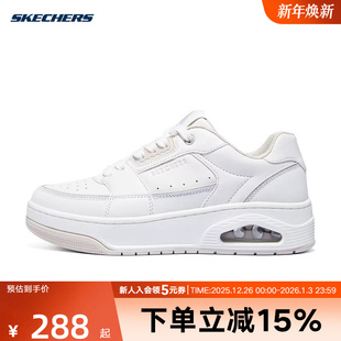 WHT 177710 Skechers斯凯奇冬季 女透气舒适耐磨百搭运动休闲鞋